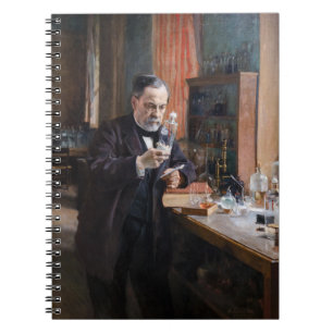 Albert Edelfelt - Portrait of Louis Pasteur Notebook
