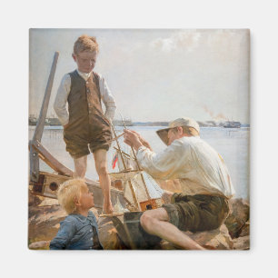 Albert Edelfelt - Shipbuilders Magnet