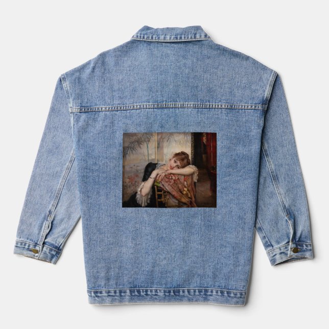 Albert Edelfelt - The Parisienne / Virginie Denim Jacket (Back)
