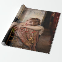 Albert Edelfelt - The Parisienne / Virginie