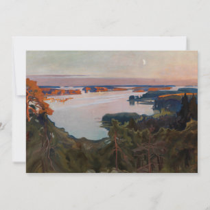 Albert Edelfelt - View over Haikko Thank You Card