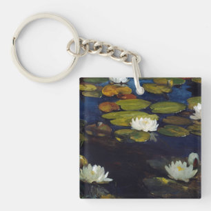 Albert Edelfelt - Water Lilies, Study Key Ring