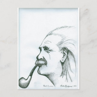 Albert Einstein.jpg Postcard