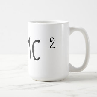 Albert Einstein's E=mc2 Coffee Mug