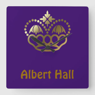Albert Hall Square Wall Clock