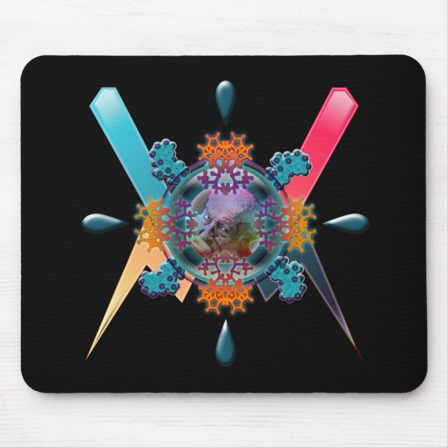 Albert Hofman Comemorative Mouse Pad (Front)