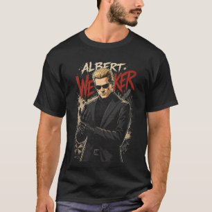 Albert Horror Wesker Art 17 Basic Dark T-Shirt