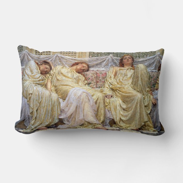 Albert Joseph Moore Dreamers Lumbar Cushion (Front)