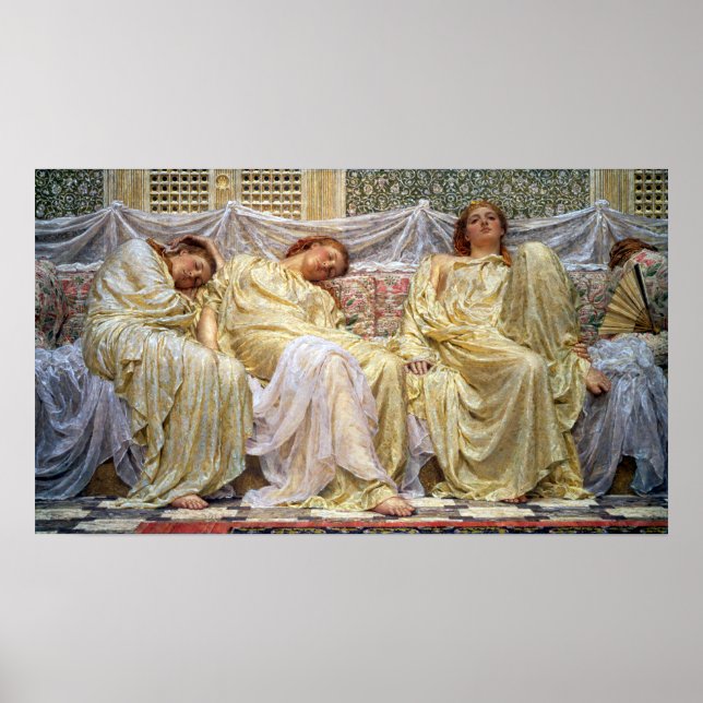 Albert Joseph Moore Dreamers Poster (Front)