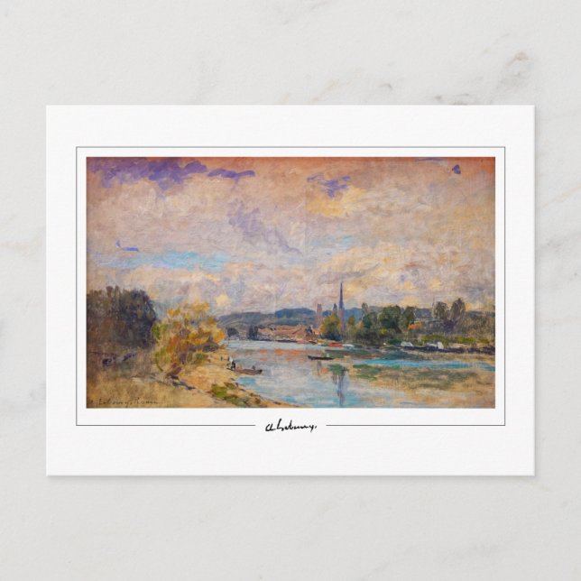 Albert Lebourg #101 - Fine Art Postcard (Front)