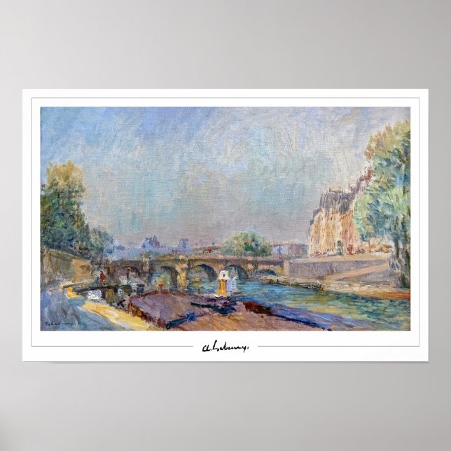 Albert Lebourg Zedign Art Poster #1 (Front)