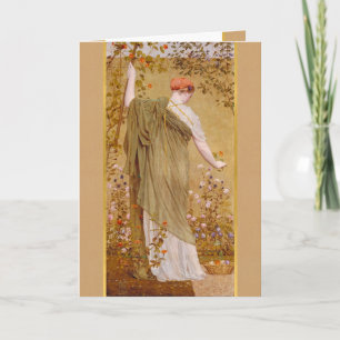 Albert Moore A garden CC0723 Greeting Card