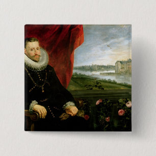 Albert of Habsbourg Archduke of Austria 15 Cm Square Badge