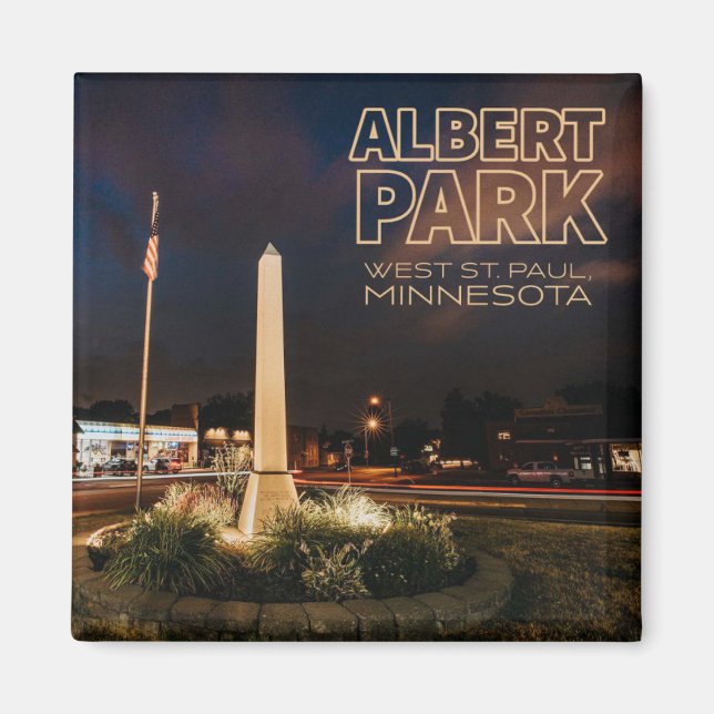 Albert Park, West St. Paul, MN Magnet (Front)