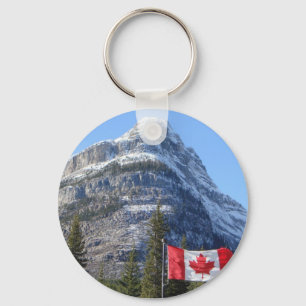 Alberta - BC Boarder Key Ring