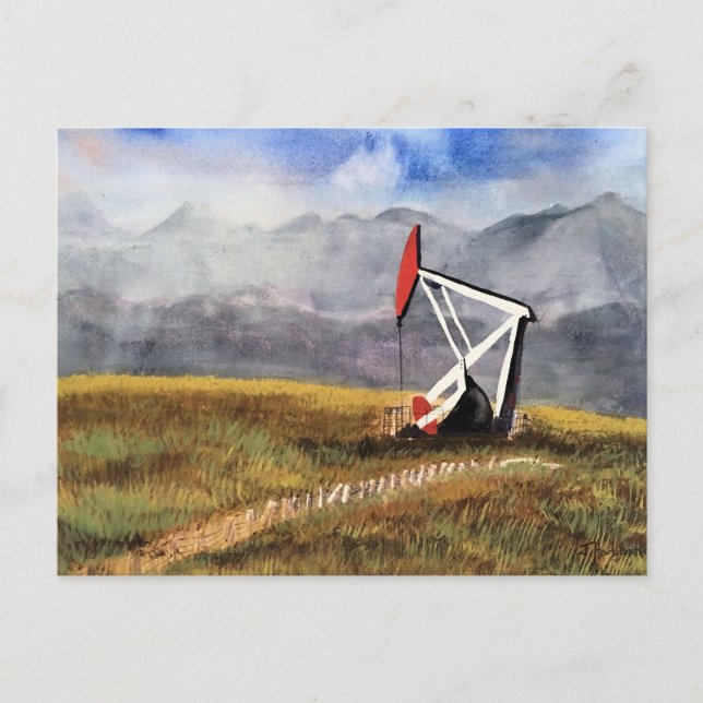 ALBERTA BOUND, POSTCARD (Front)