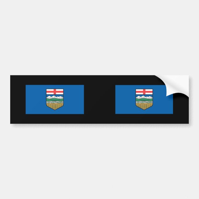 Alberta , Canada Bumper Sticker (Front)