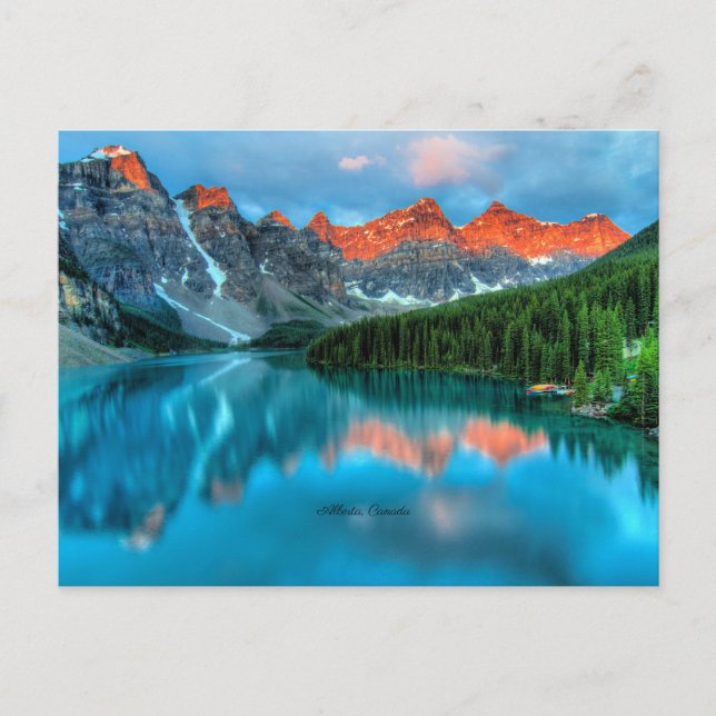 Alberta Canada Picturesque Photograph Postcard (Front)