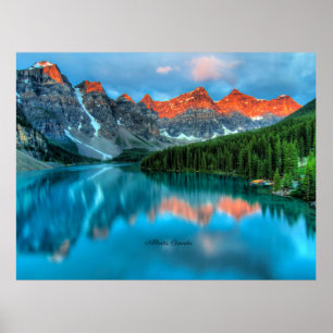 Alberta Canada Picturesque Photograph Poster