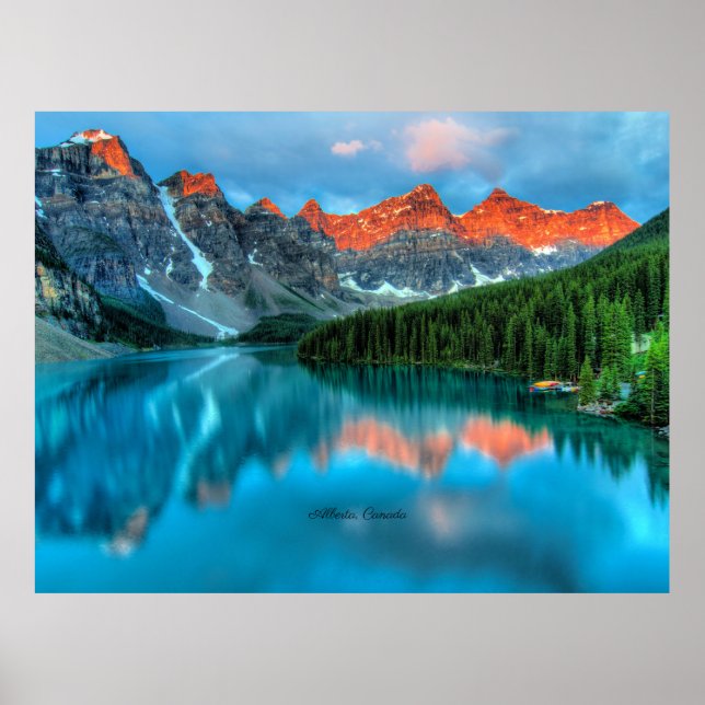 Alberta Canada Picturesque Photograph Poster (Front)