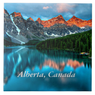Alberta, Canada scenic photograph Ceramic Tile