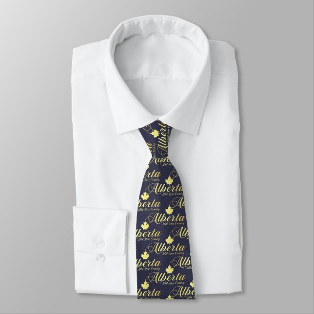 Alberta (decorative) tie (Tied)