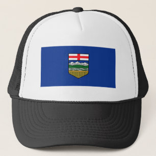 Alberta Flag Canada province symbol Trucker Hat