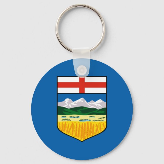 Alberta flag key ring (Front)