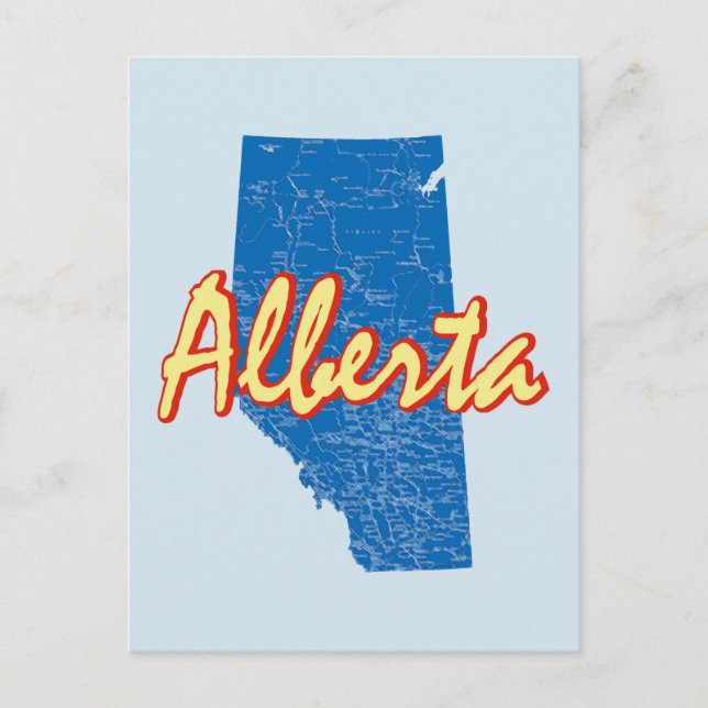 Alberta Postcard (Front)