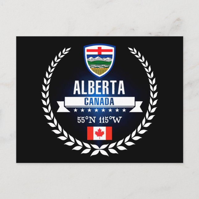 Alberta Postcard (Front)