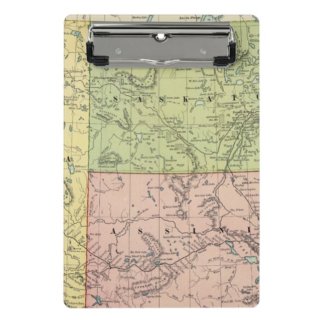 Alberta, Saskatchewan Mini Clipboard (Front)