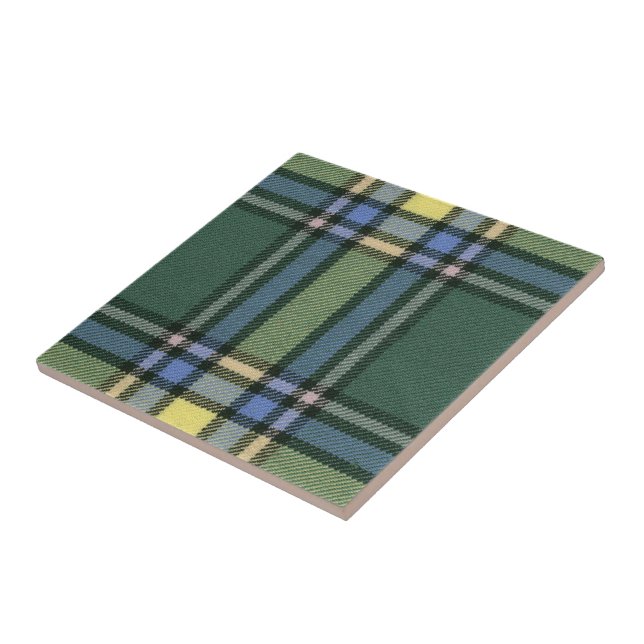 Alberta Tartan Ceramic Tile (Side)