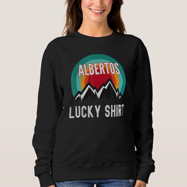 Albertos Lucky   Sweatshirt (Front)