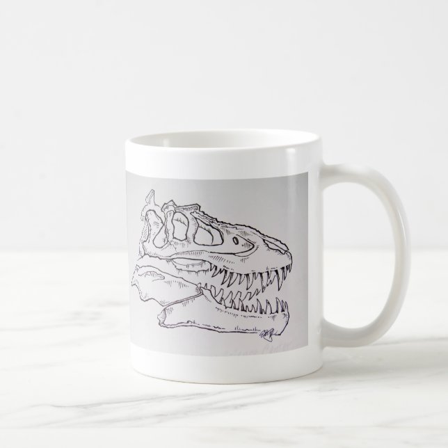 Albertosaurus Coffee Mug (Right)