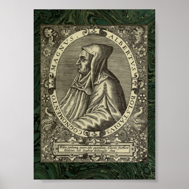 Albertus Magnus: 1597 Portrait Poster (Front)