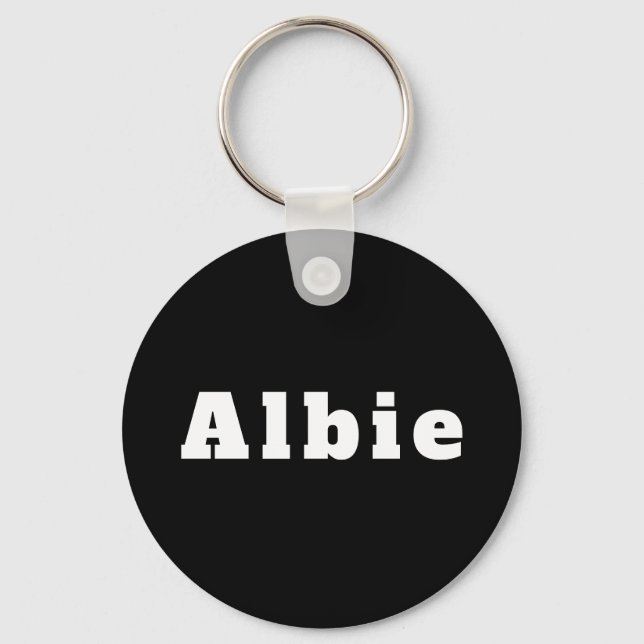 Albie Key Ring (Front)
