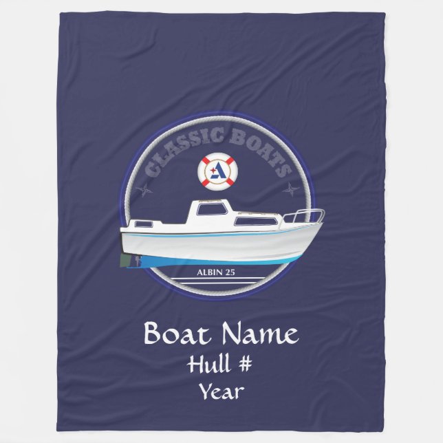 Albin 25 Fleece Blanket (Front)