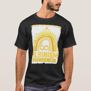 Albinism Awareness Day In June We Wear Yellow T-Shirt