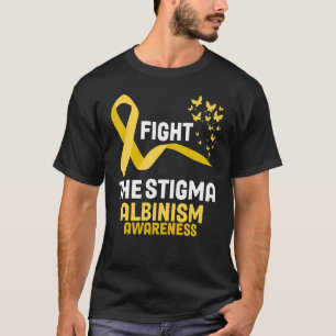 Albinism Awareness In June We Wear Yellow T-Shirt