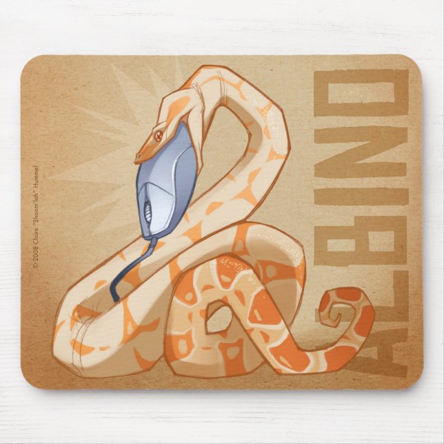 Albino BCI Mousepad (Front)