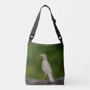 Albino Robin in Crown Point Crossbody Bag