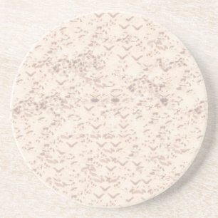 Albino Snake Skin Coaster