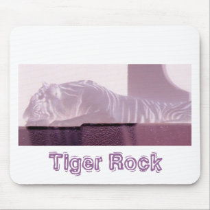 Albino Tiger Mouse Pad