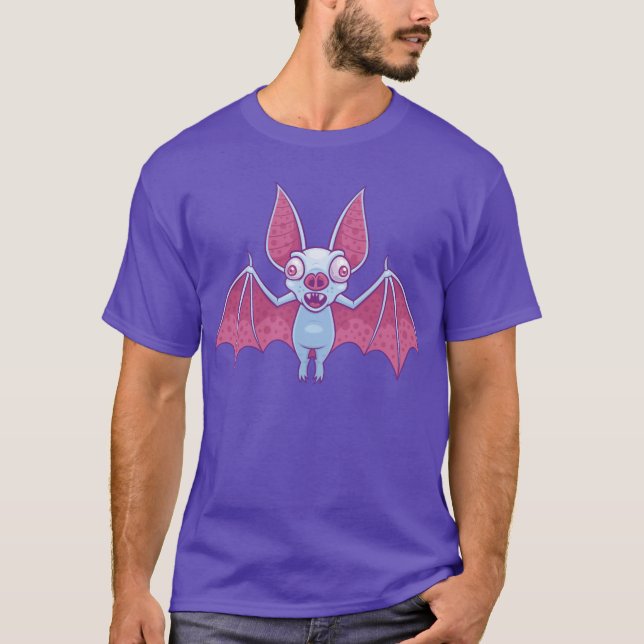 Albino Vampire Bat T-Shirt (Front)