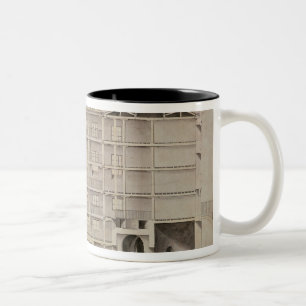 Albion Mill, section from east to west Two-Tone Coffee Mug