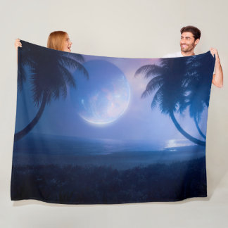 Albireo (Starlight) Fleece Blanket