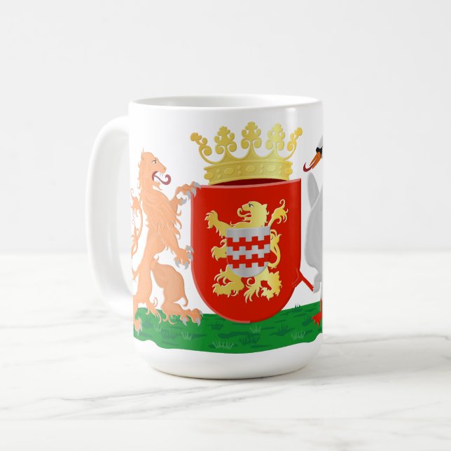 Alblasserwaard En De Landen Van Arkel Beneden De Coffee Mug (Front Left)