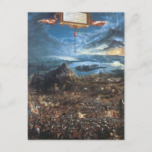 Albrecht Altdorfer The Battle of Alexander Postcard