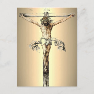 Albrecht Dürer 1505 Christ on the Cross Postcard