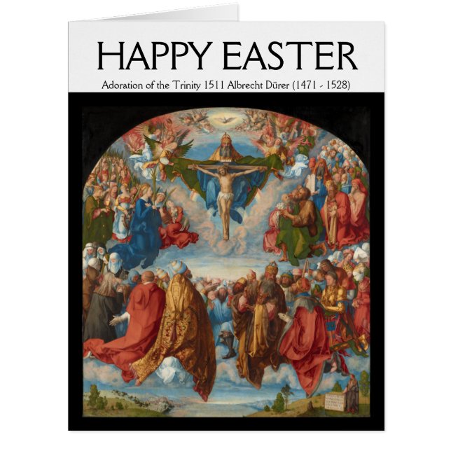 Albrecht Dürer 1511 Adoration of the Trinity (Front)